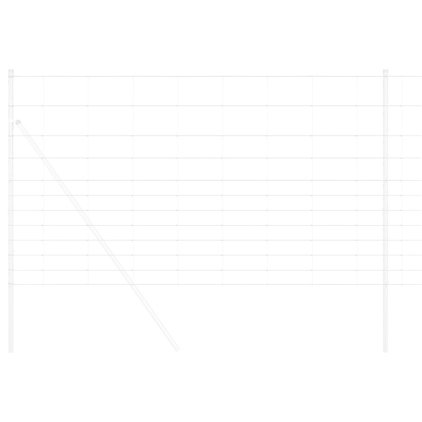 Cerca de Campo 1.4x25 m Aço Galvanizado M 3