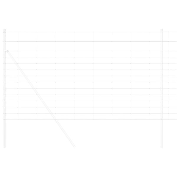 Cerca de Campo 1.4x25 m Aço Galvanizado M 3