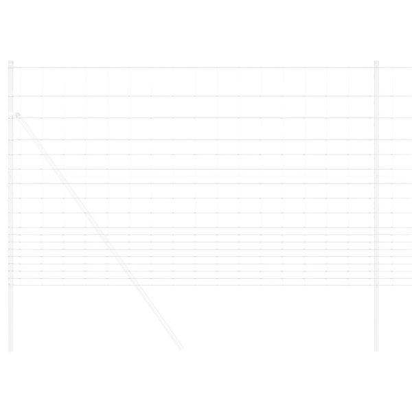 Cerca de Campo 1.5x25 m Aço Galvanizado M 3