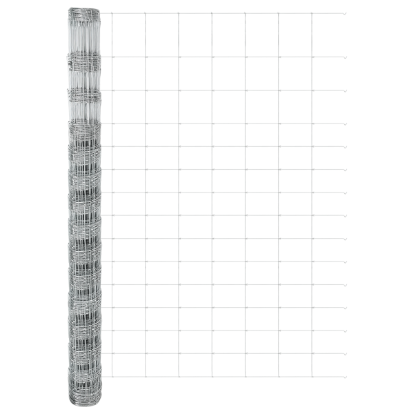 Cerca de Campo 1.6x25 m Acero Galvanizado M 4