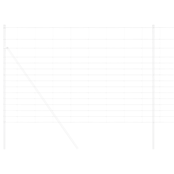 Cerca de Campo 1.6x25 m Acero Galvanizado M 3