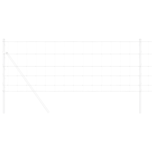 Cerca de Campo 0.8x50 m Aço Galvanizado M 3