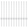 Postes de cerca  11 pcs U-Channel 60 cm Acero Galvanizado 2