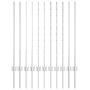 poste de cerca . 22 pcs. U-Channel. 100 cm. aço galvanizado H