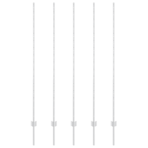 Postes de Cercas  10 pcs U-Channel 150 cm Acero Galvanizado H