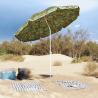Parasol de Praia  com Pilar de Alumínio Camuflagem 300 cm 3