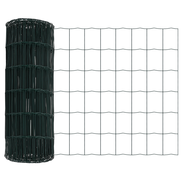 Cerca Euro Verde 0.8x10 m Aço M 4