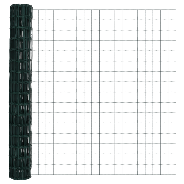 Valla Euro Verde 1.5x10 m Acero M 4