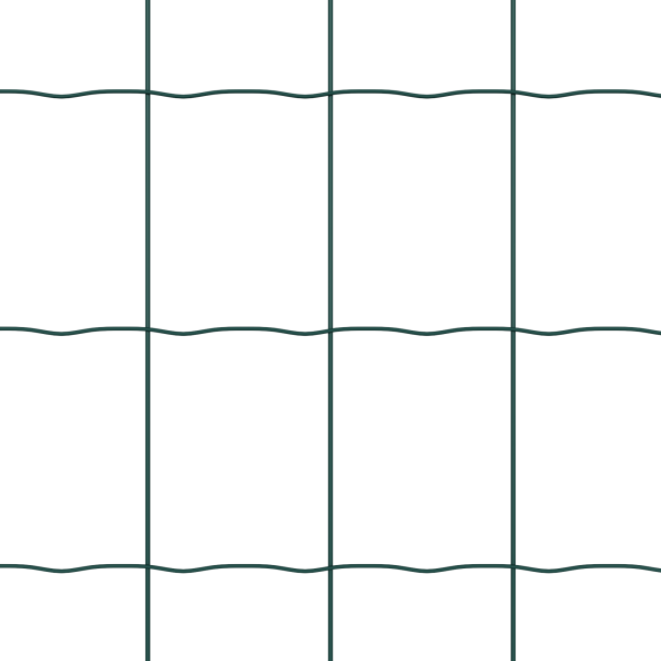 Cerca Euro Verde 0.8x25 m Aço M 5