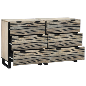 Tableros Lateral con cajón Otro 2 pcs Blanco 60 x 33.5 x 75 cm H