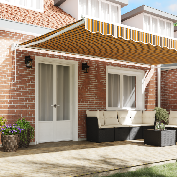 Toldo Retrátil Multicor 500x300 cm Tecido M 3