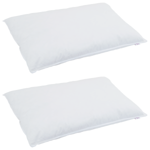 Edredón Otro con almohada 3 pcs Blanco 200 x 220 cm Plumas H