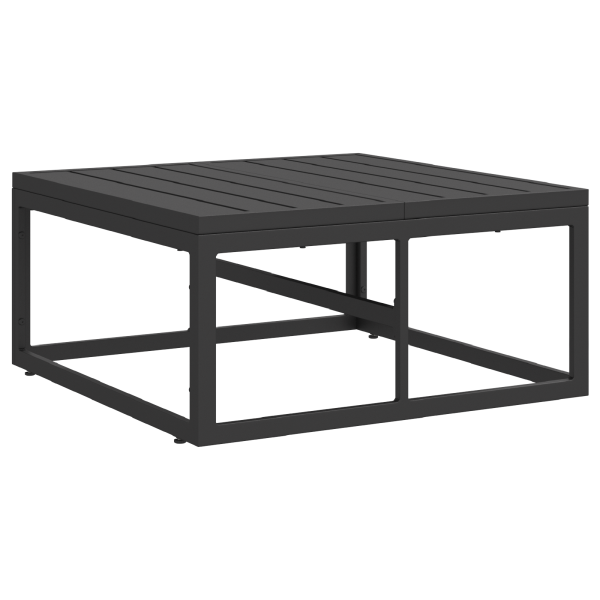 Conjunto de sofá de jardín 14 pcs Negro 70 x 70 x 32 cm M 5