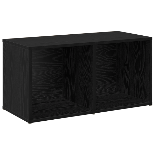 Conjunto de mueble de TV 2 pcs Roble negro 72 x 35 x 36.5 cm M 5