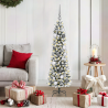 Árbol de Navidad Blanco 150 cm PVC 1