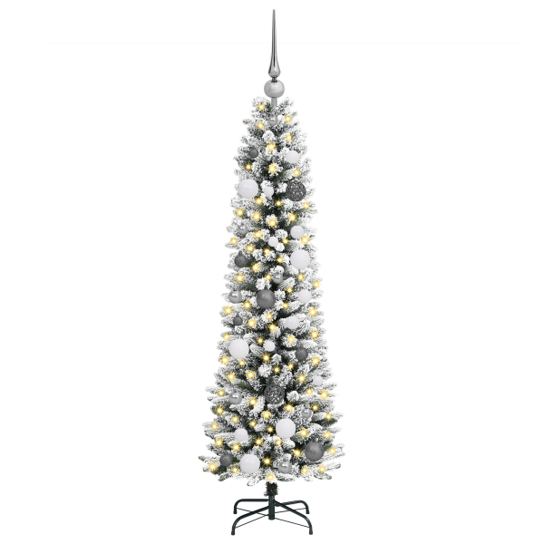 Árbol de Navidad Blanco 150 cm PVC M 3