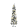Árvore de Natal Slim Branco 150 cm PVC 3
