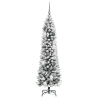 Árvore de Natal Slim Branco 150 cm PVC 5
