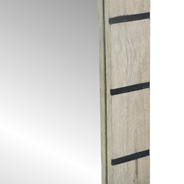 Espejo de baño con espejo Marrón. plateado 50 x 2.5 x 70 cm M 5