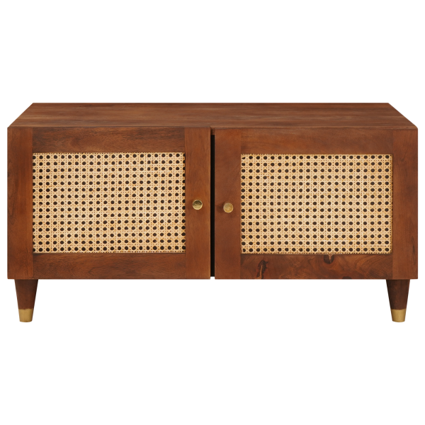 Mesas de centro con estante Marrón 80 x 50 x 40 cm M 3