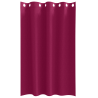 Cortinas 2 pcs Vinho Vermelho 175 x 140 cm Poliéster 3