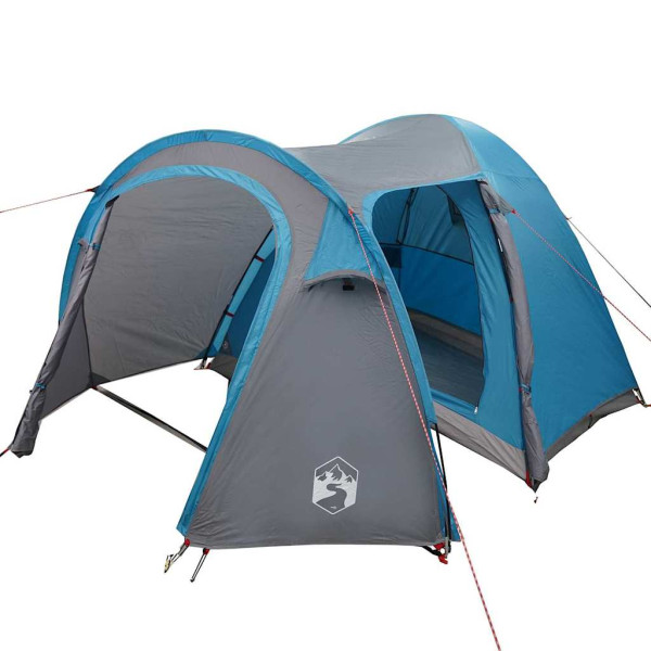 Carpa de cúpula con techo con almacenamiento con ventilación de aire Azul 384 x 254 x 170 cm M 2