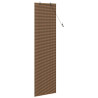 Persiana de Janela com cortinas Manual Castanho 60 x 220 cm Bambu 4
