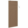 Persiana de Janela com cortinas Manual Castanho 80 x 220 cm Bambu 4
