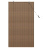Persiana de Janela com cortinas Manual Castanho 90 x 160 cm Bambu 2