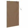 Persiana de Janela com cortinas Manual Castanho 90 x 160 cm Bambu 4