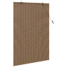 Persiana de Janela com cortinas Manual Castanho 110 x 160 cm Bambu 4