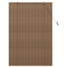 Persiana de Janela com cortinas Manual Castanho 120 x 160 cm Bambu 2