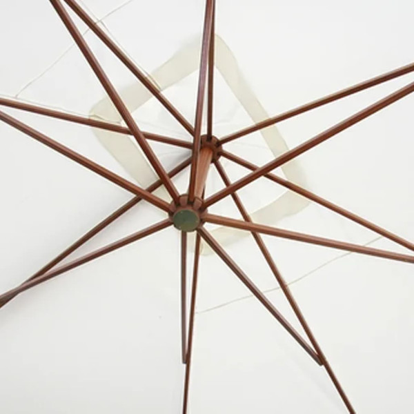 Sombrilla blanca 300x400 cm M 4