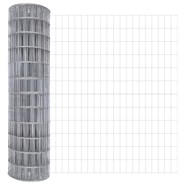 Valla Euro 1.6x10 m Acero Galvanizado M 4