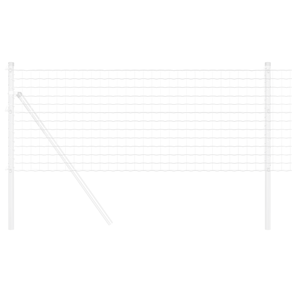 Valla Euro 0.6x25 m de acero galvanizado M 3