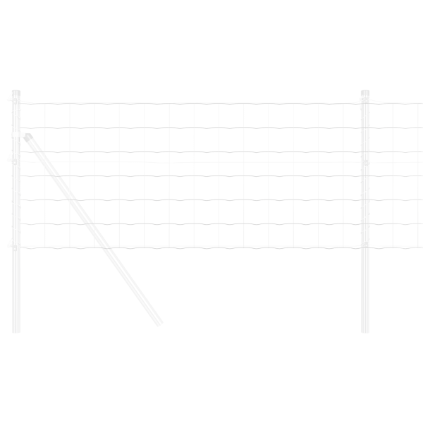 Euro Fence 0.4x50 m Acero Galvanizado M 3