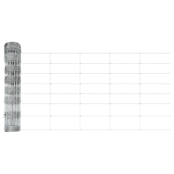 Publicaciones de Cerca  11 pcs U-Channel 80 cm Acero Galvanizado. Cerca de Campo  0.8x25 m Acero Galvanizado M 5