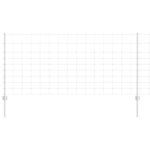 Postes de Cerca  22 pcs U-Channel 100 cm Aço Galvanizado H