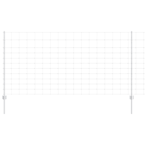 Posts de cerca  22 pcs U-Channel 120 cm Acero galvanizado. Cerca de campo  1.2x25 m Acero galvanizado H