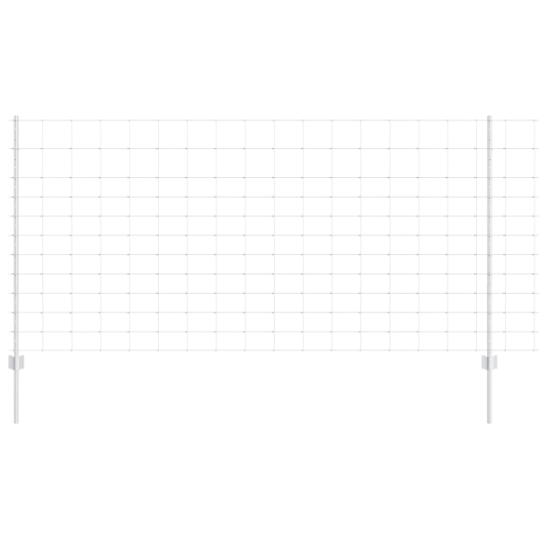 Posts de cerca  22 pcs U-Channel 120 cm Acero galvanizado. Cerca de campo  1.2x25 m Acero galvanizado M 2