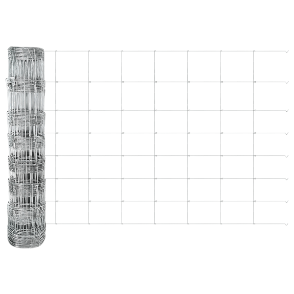 Postes de Cerca  11 pcs U-Channel 80 cm Aço Galvanizado M 5