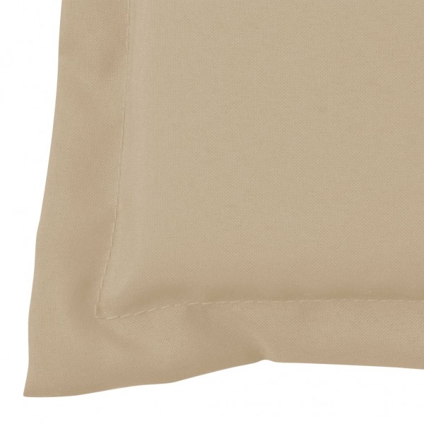 Cojín de banco de jardín tela Oxford beige 150x50x3 cm M 5