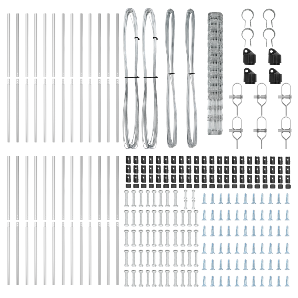 Cerca de Campo 1.6x50m Aço Galvanizado M 5
