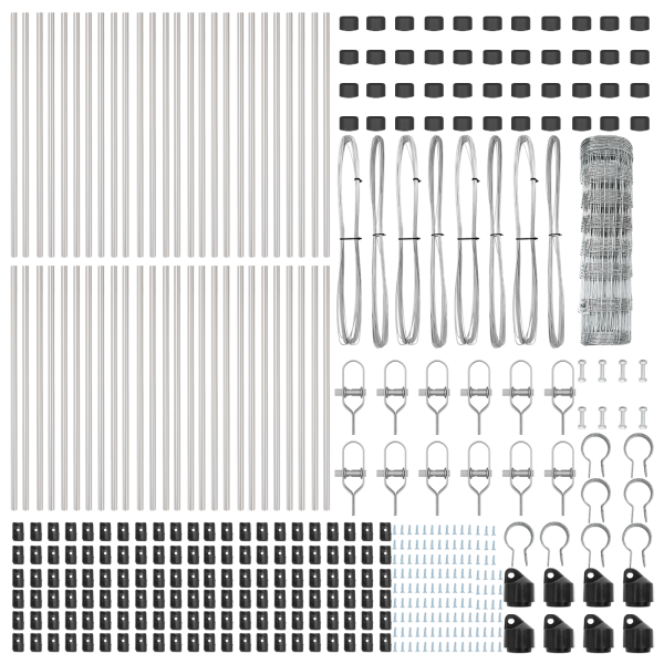 Cerca de Campo 0.8x100m Aço Galvanizado M 5