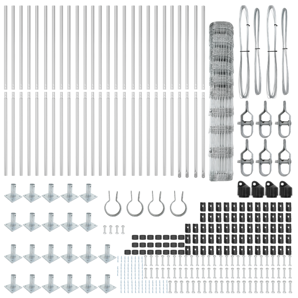 Cerca de Campo 1.2x50m em Aço Galvanizado M 5