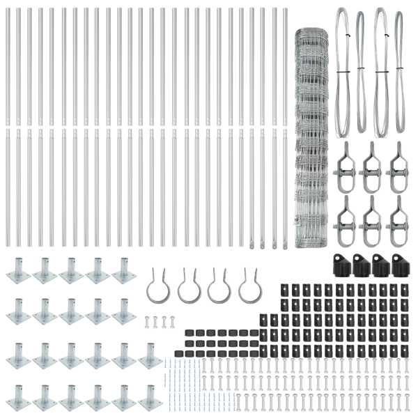 Tela de Campo 1.2 x 50m em Aço Galvanizado M 5