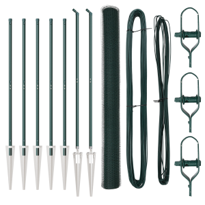 Cerca Hexagonal  Verde 1.6x10 m Aço H