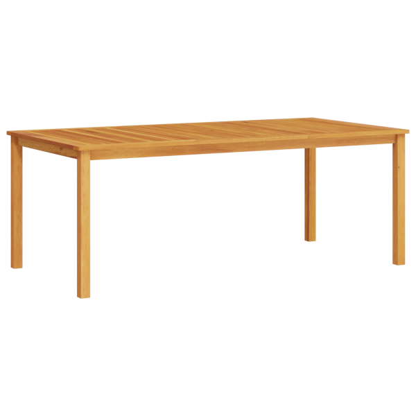 Conjunto de Comedor de Jardín de 7 Piezas de Acacia Sólida Plegable M 5
