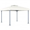 Gazebo 300x300 cm alumínio creme 1