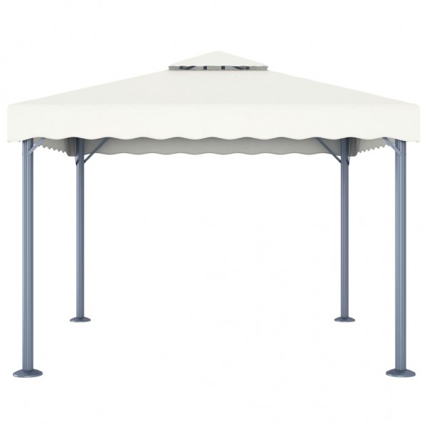 Gazebo 300x300 cm alumínio creme M 2